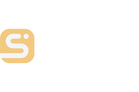 Yellow rounded “S” icon next to large white text “SCANDIA” on a black background