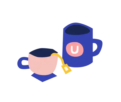 Umbraco logo on cups