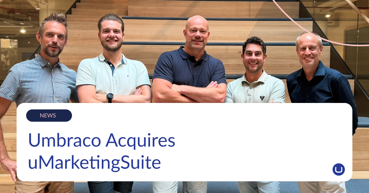 Umbraco Acquires Umarketingsuite Some 1200X628px