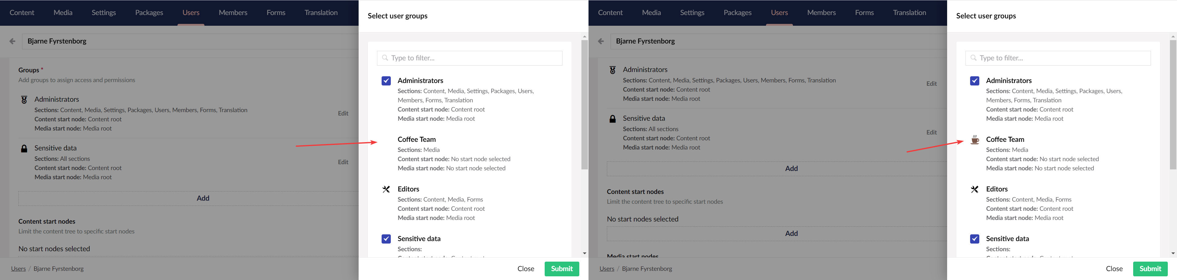 Umbraco 8.16 Support For SVG Icons 3820X914