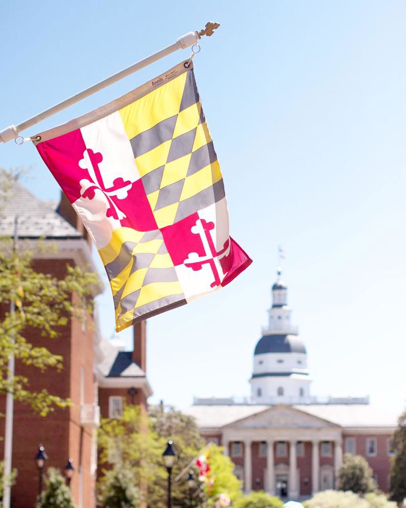 MD Flag In Annapolis
