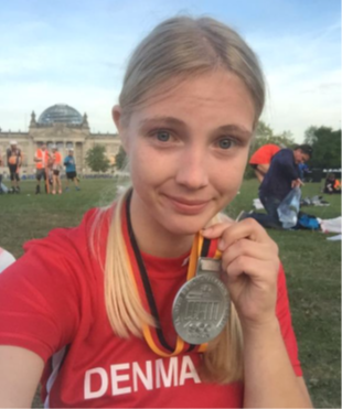Daniella And Medal