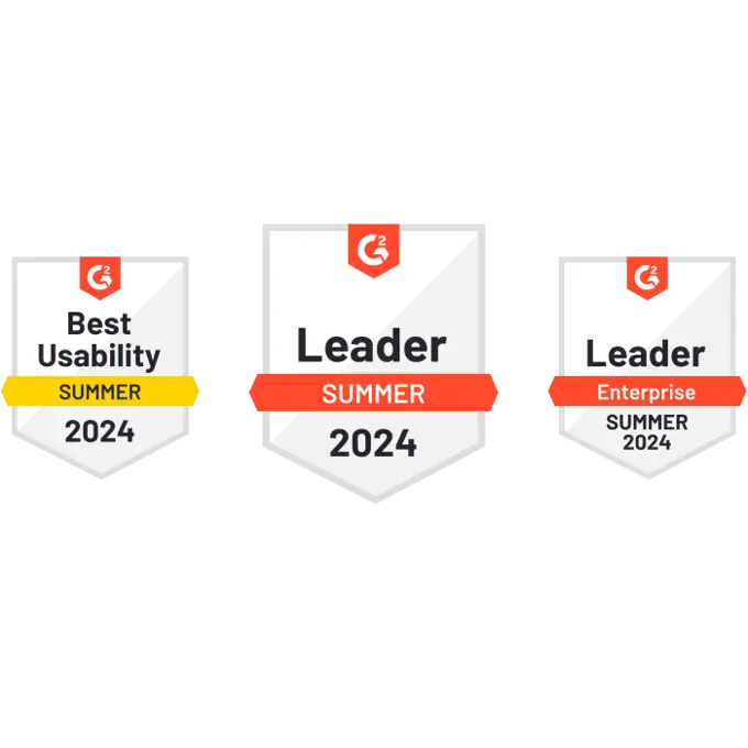 G2.com badges