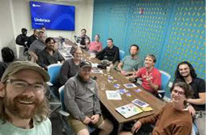 Allen at a US in-person meetup