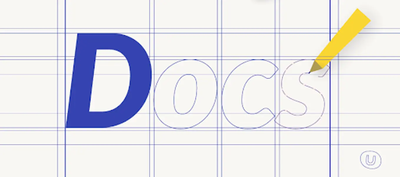 The word "Docs" drawn with a pen