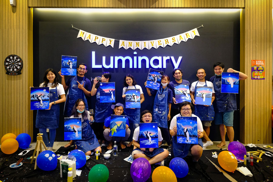 Luminary Team Event Painting 900X600