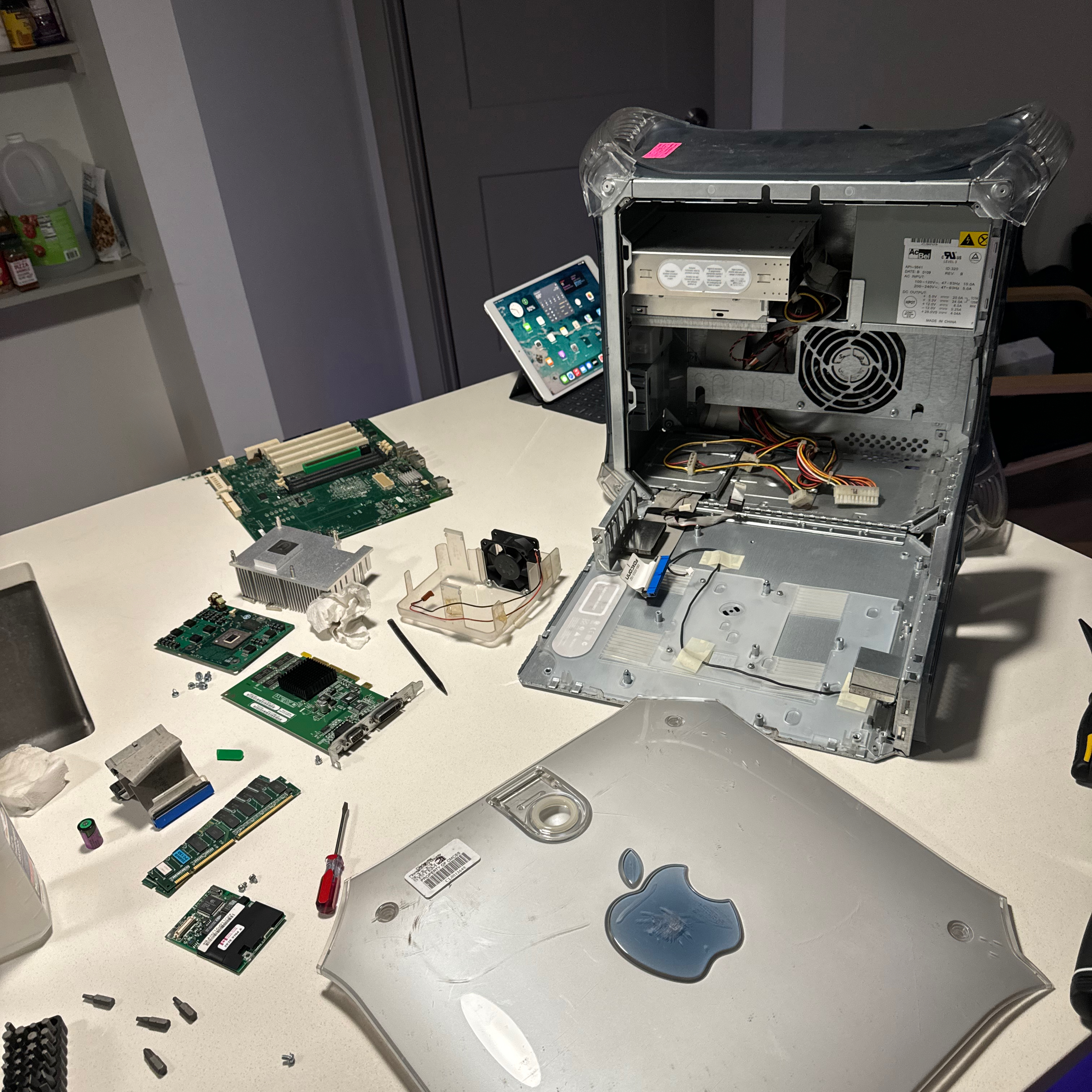 Restoration of a powermac g4
