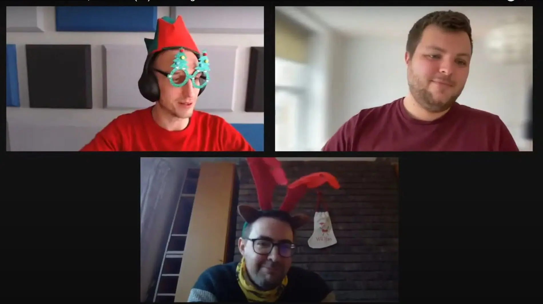 Richard, Callum and Marcin on UmbraCoffee, December 2023