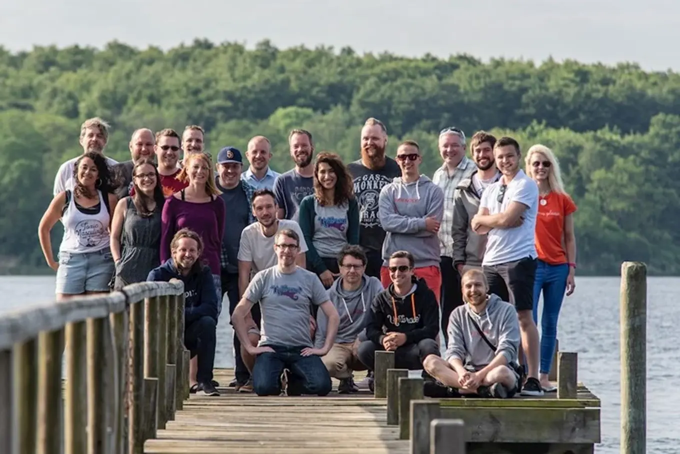 Seb and fellow Umbracians at a pre-Codegarden retreat