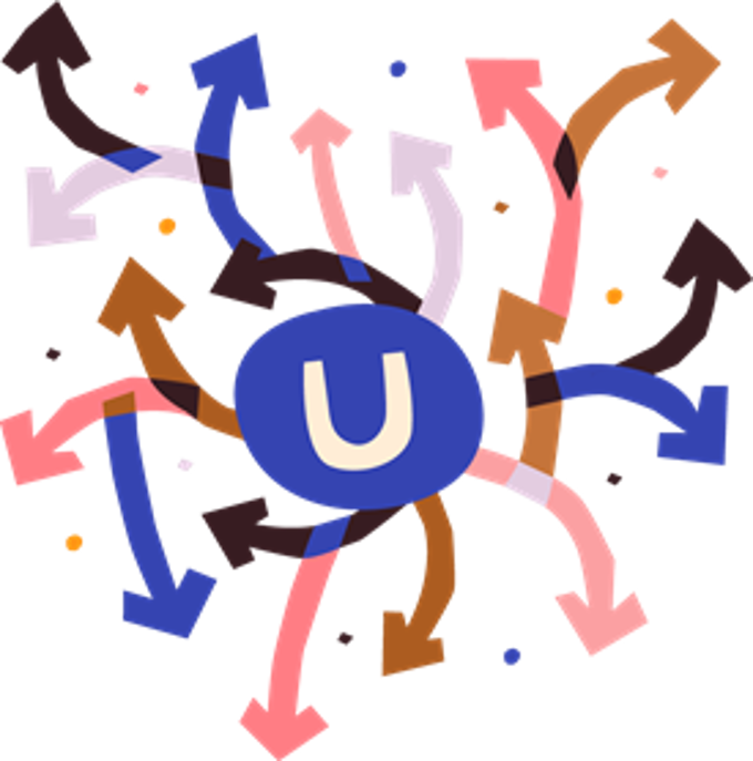 Headless Blue Arrows