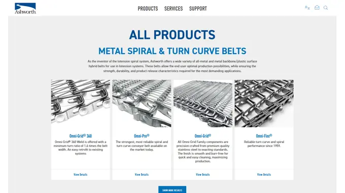 Ashworth Product Banner