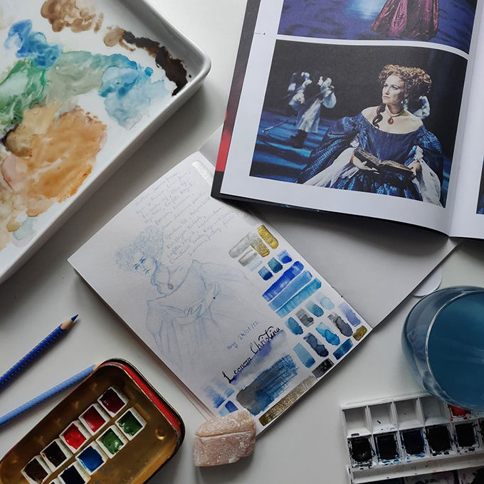 Nicole Art Study Of Musical 680X680
