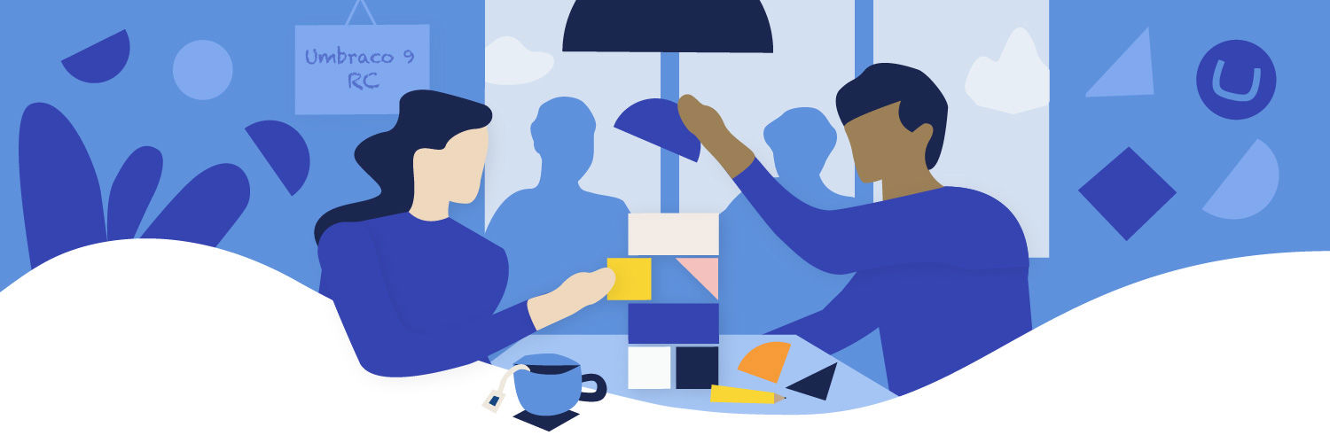 Umbraco V9 RC art work