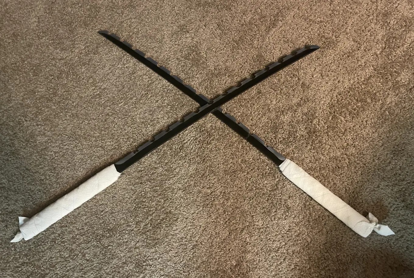 Prop swords Nix made