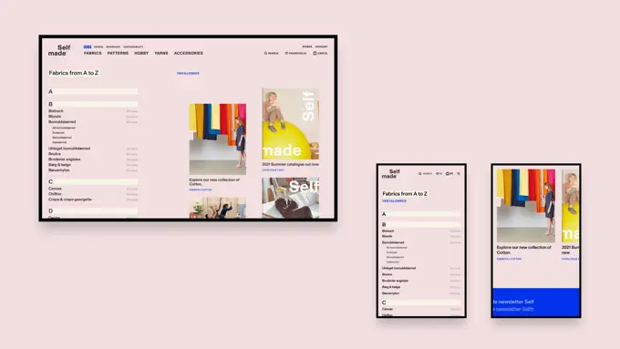 Selfmade Categori Page