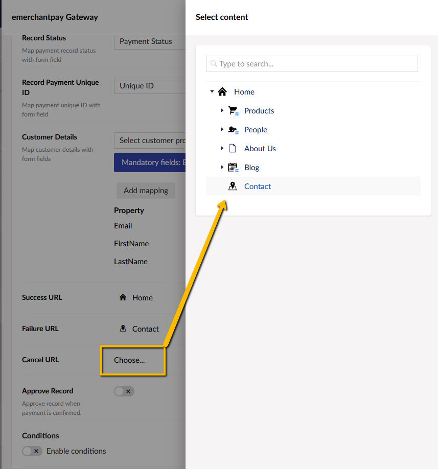 Emerchantpay Choose Field Contact Copy