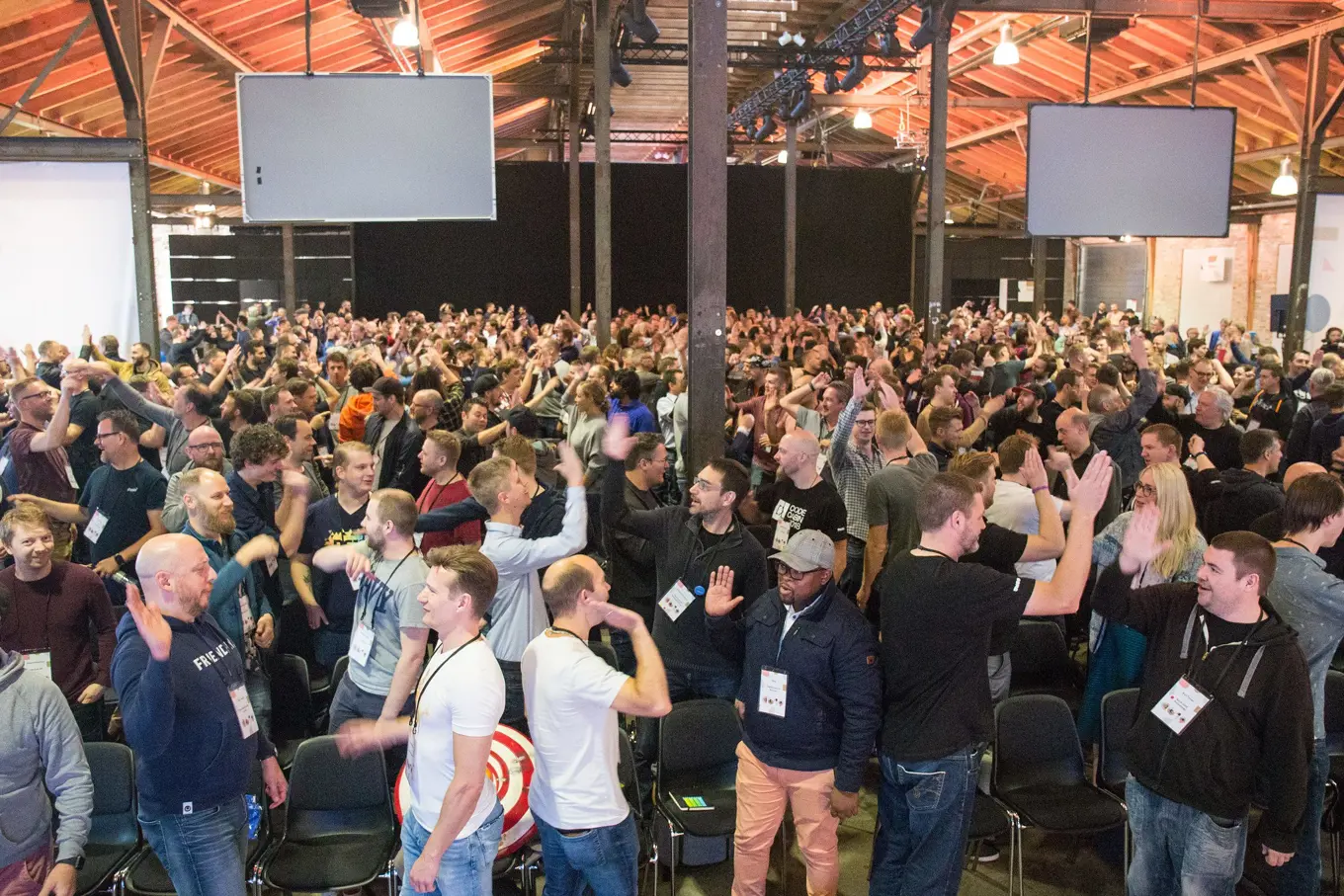 The crowd at Codegarden