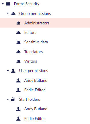 Umbraco Forms 9.3 Permissions Model And Management 314X432px