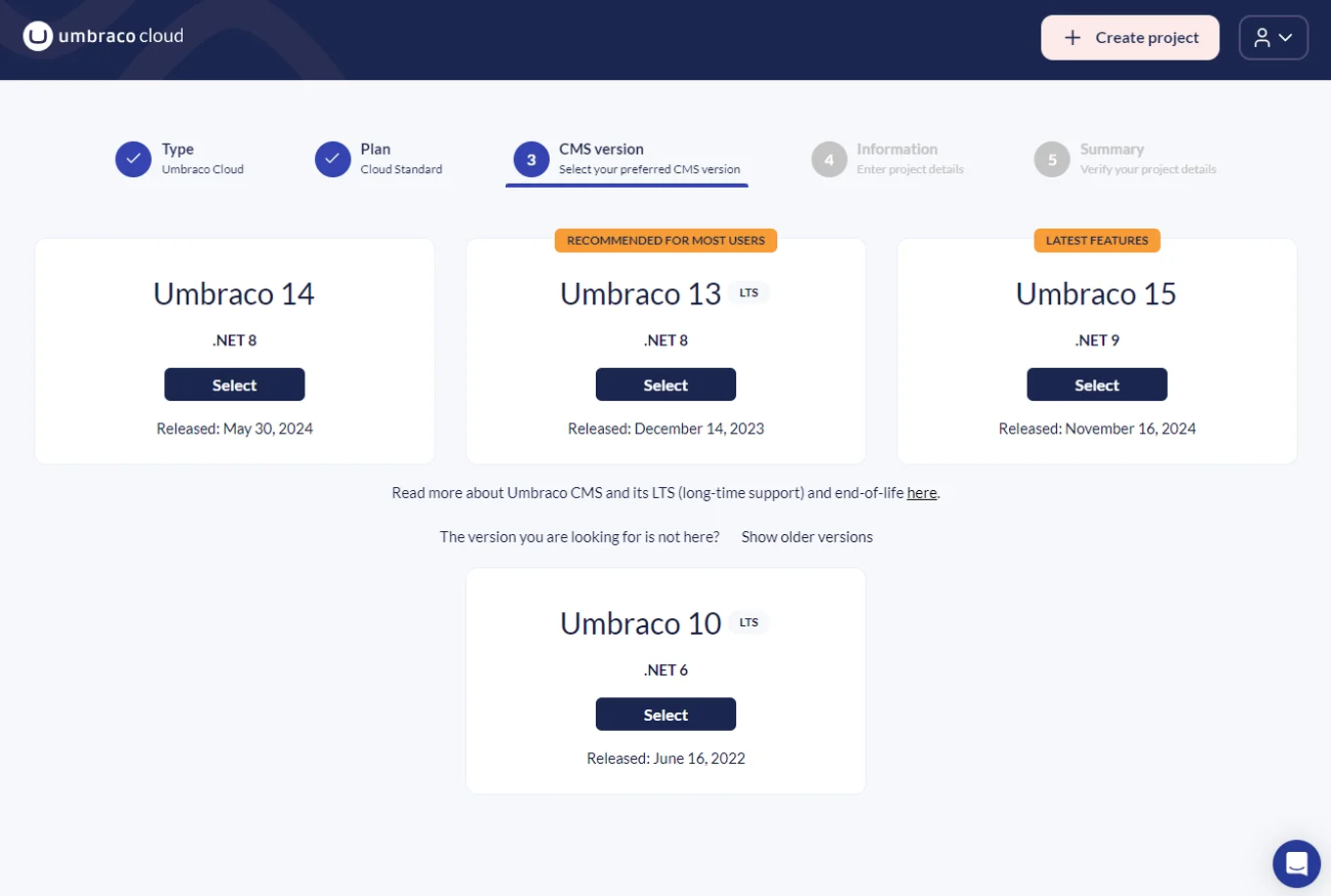 Umbraco Sign In Go big with Umbraco 15 | New Major Release
