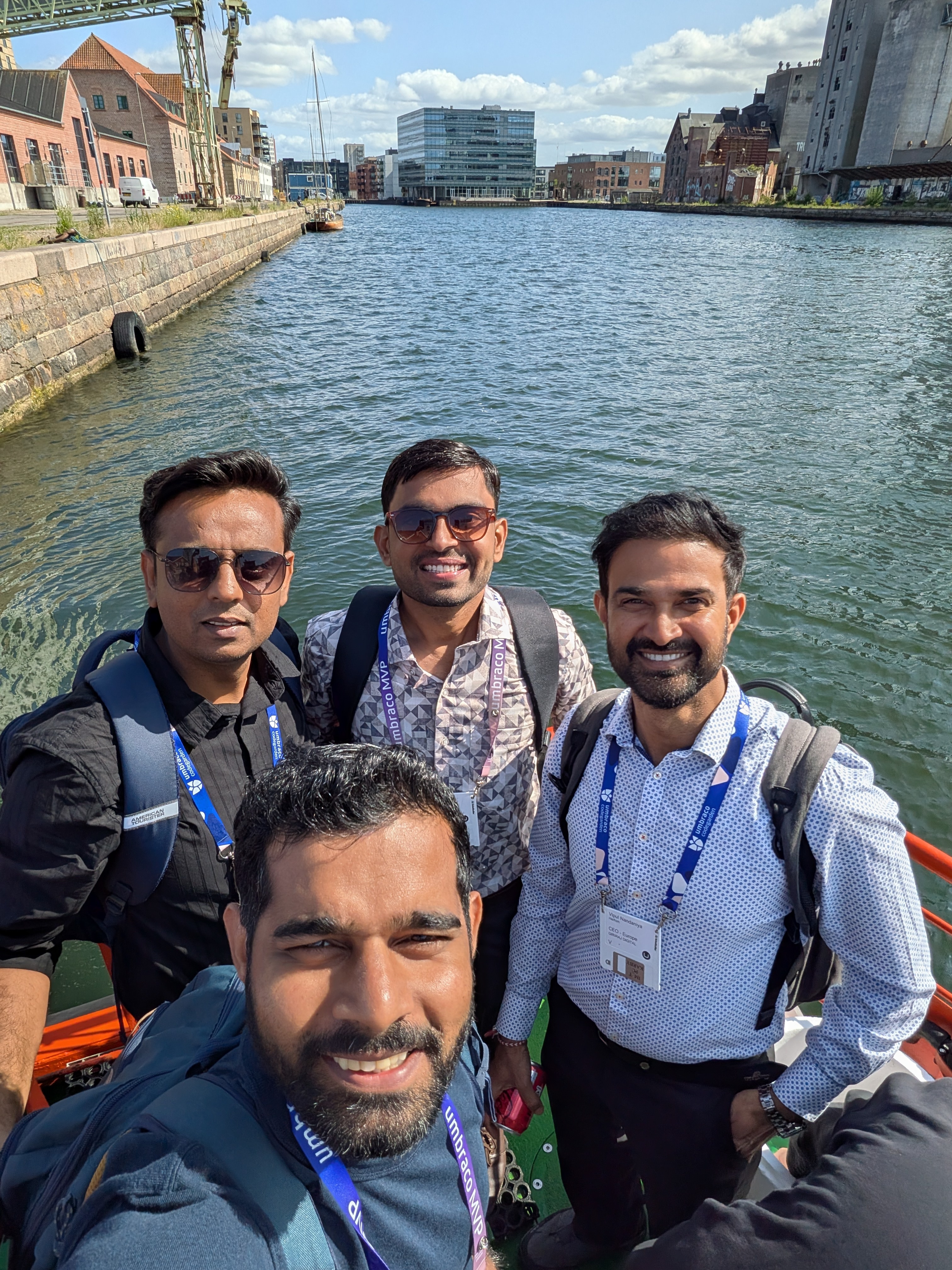 Cruising with Nikhil and the Giriraj Digital crew — such a fun experience