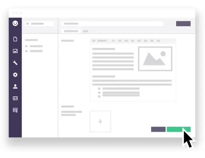 Umbraco CMS animation