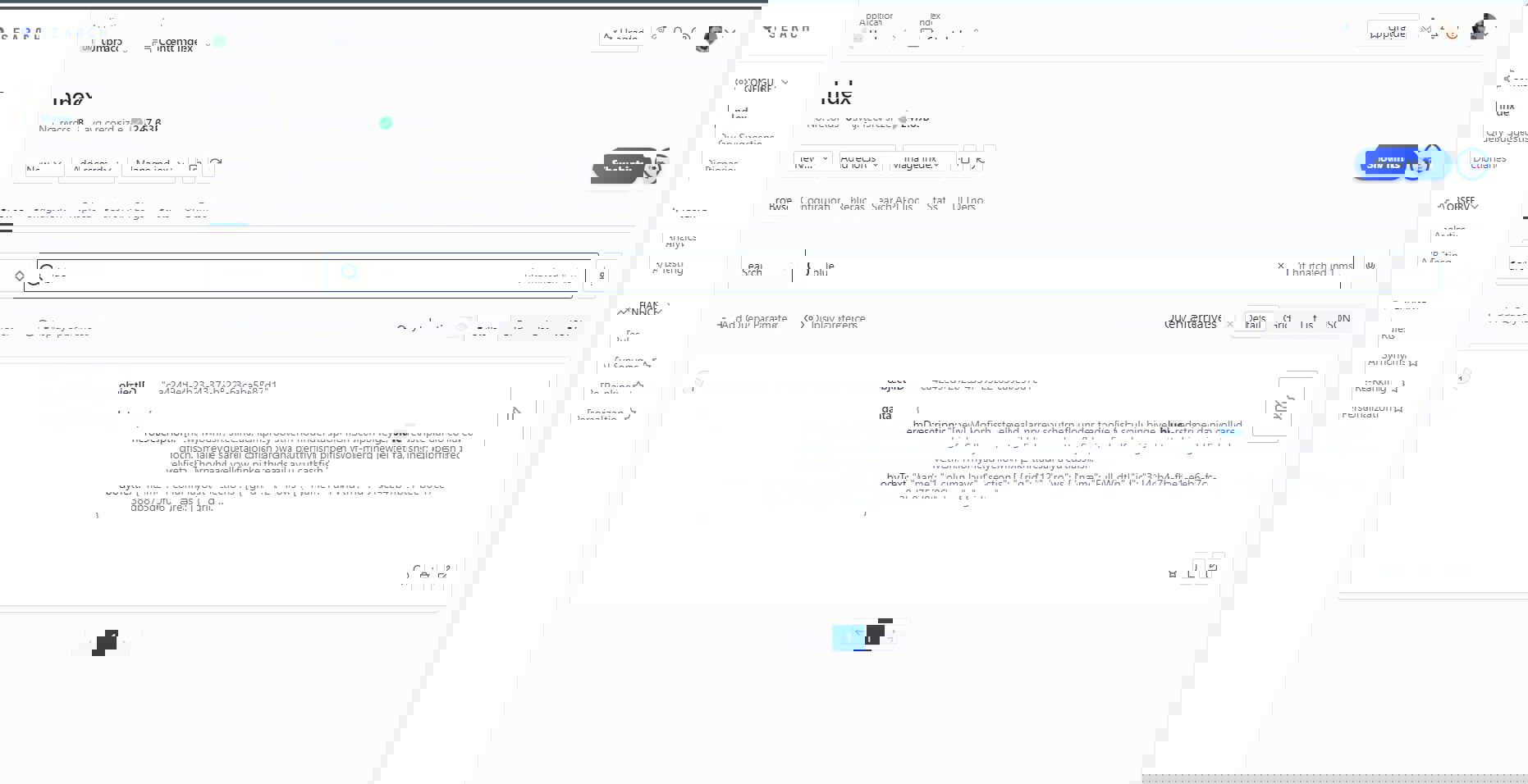 Algolia Dashboard Index