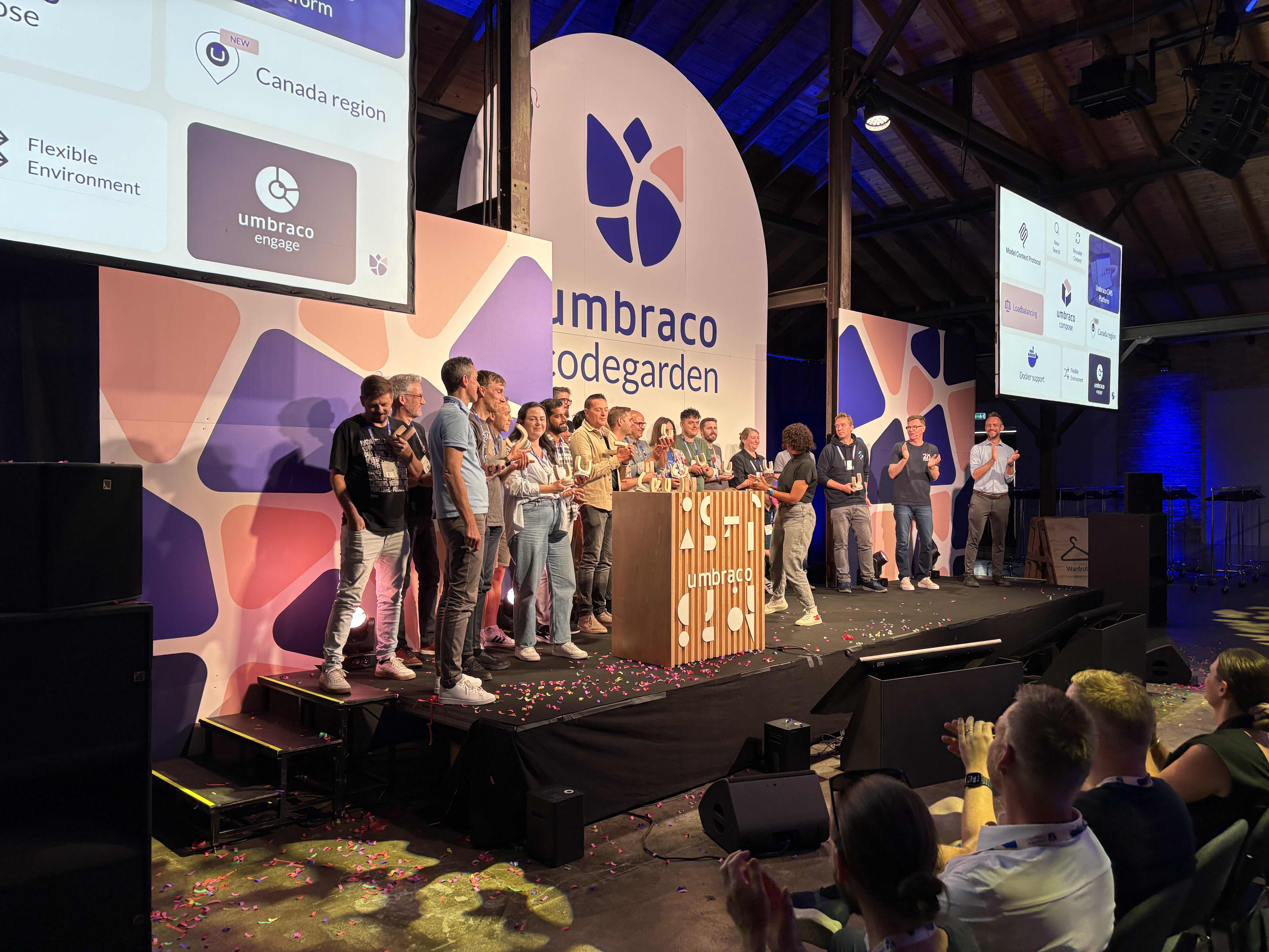 Mvps Collecting Their Award