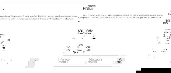 Prevalues