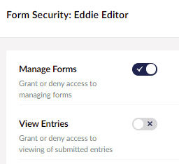Umbraco Forms 9.3 Manage Forms Permission 256X234px