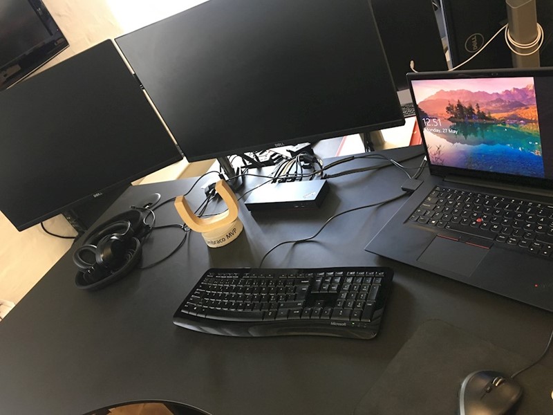 S Gregersen Mvp Statuette On My Desk