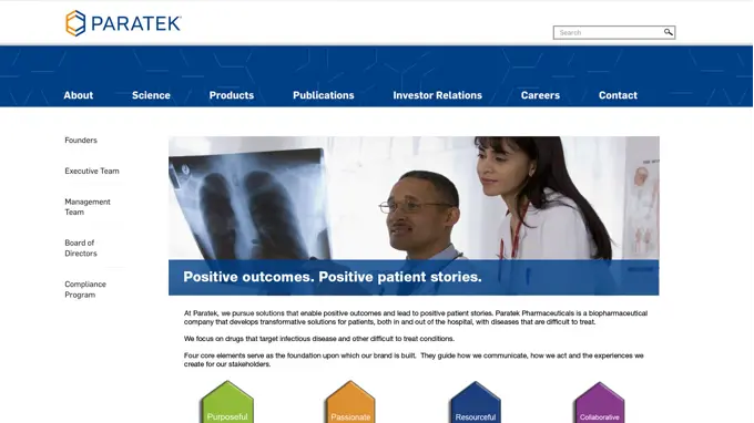 Paratek Paratek Pharmaceuticals Elevates Digital Presence with Umbraco ...