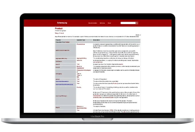 Schema Markup Website On A Macbook