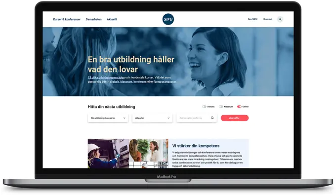 Modern Och Stromlinjeformad Webbplats Limetta Digitalbyra
