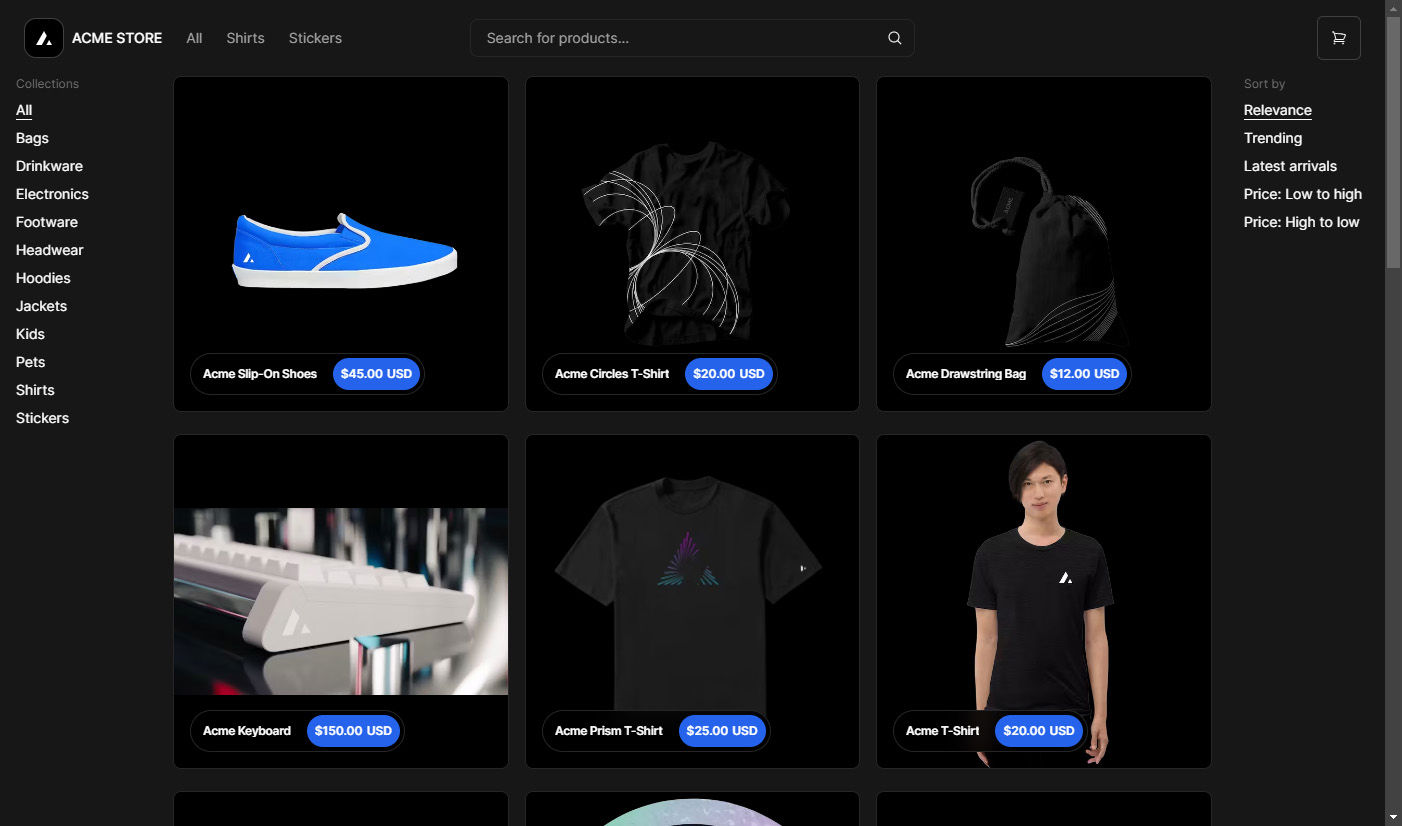 Umbraco Commerce 12.1 Versel Demo Site 1626X972
