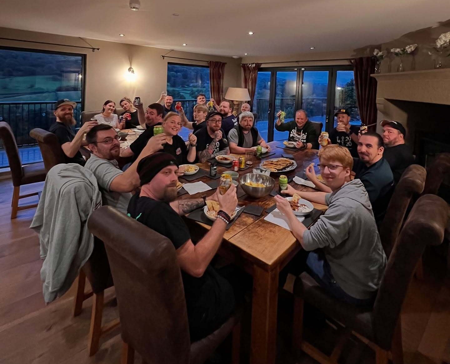 Dinner at Codecabin