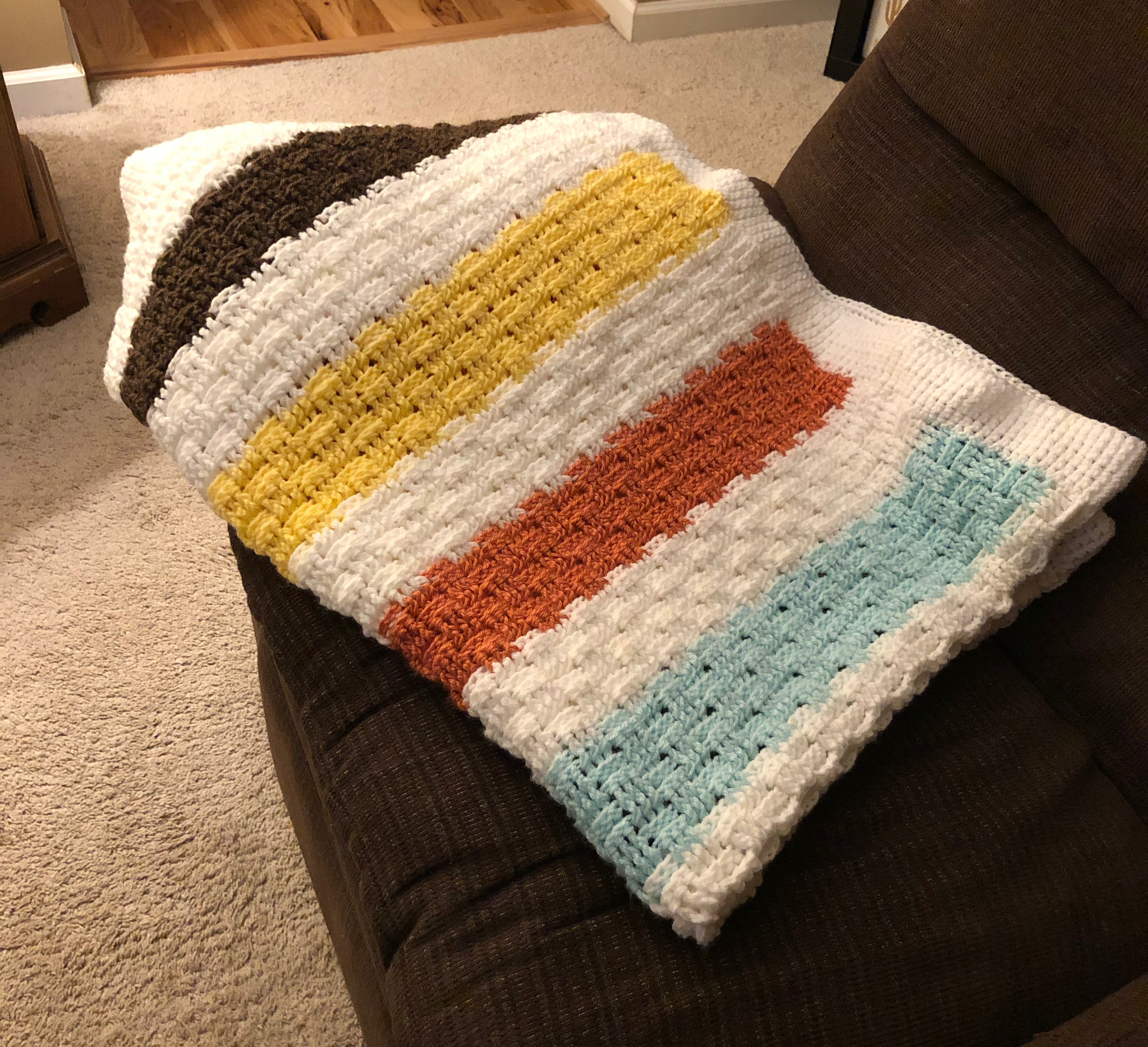 Allen Crochet Baby Blanket