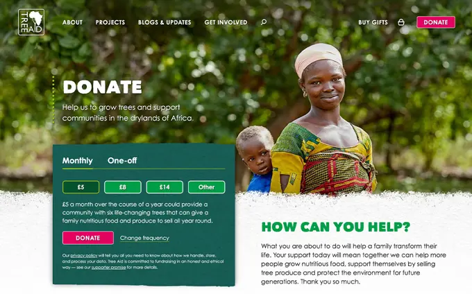 Donations Desktop