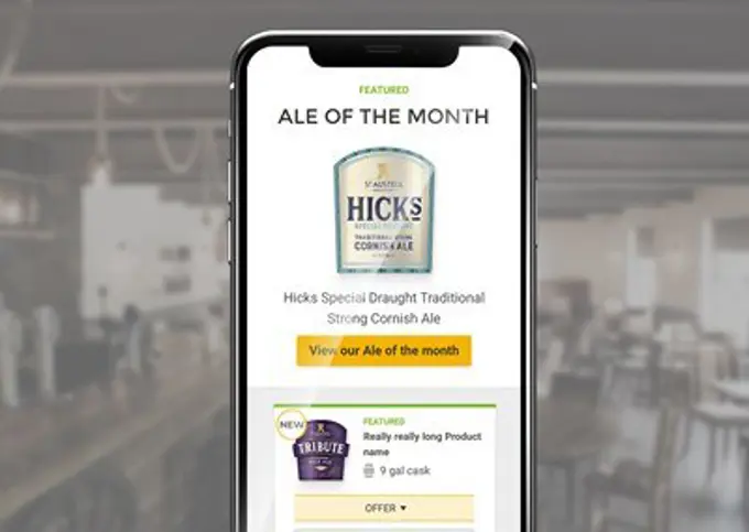 Mobile screenshot of St Austell Brewery site