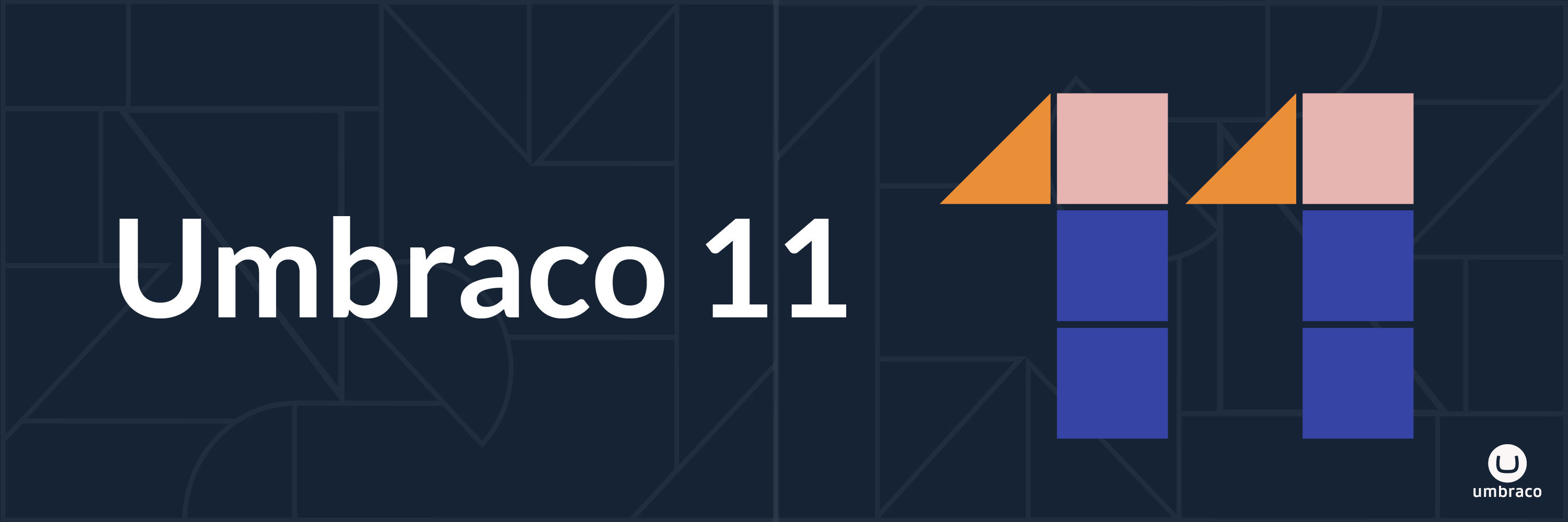 Umbraco 11 Hero 1500X500 Dark Blue@2X