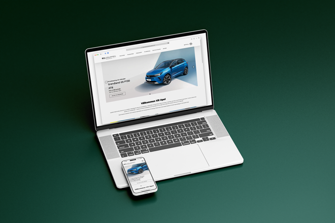 Mockup Med Laptop Och Mobil