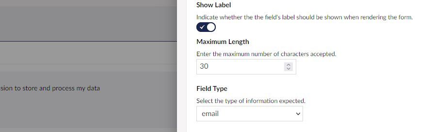 Umbraco Forms 9.2 Maximum Length And Type Prevalues 893X273px