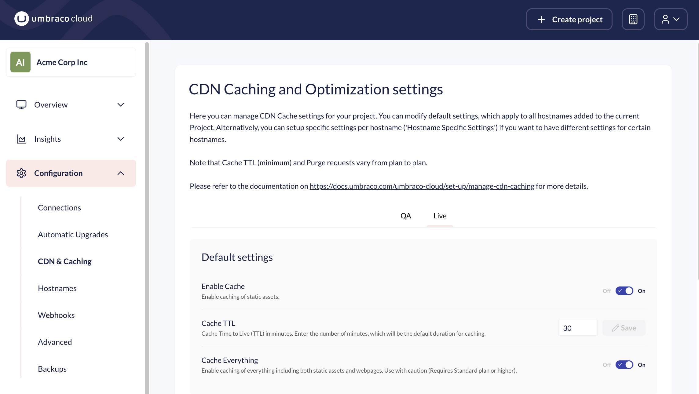 Umbraco Cloud Caching And Optimization 2288 × 1290Px