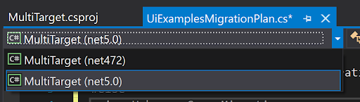 Visualstudio Switch Between Targets