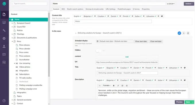 Smaller Backoffice