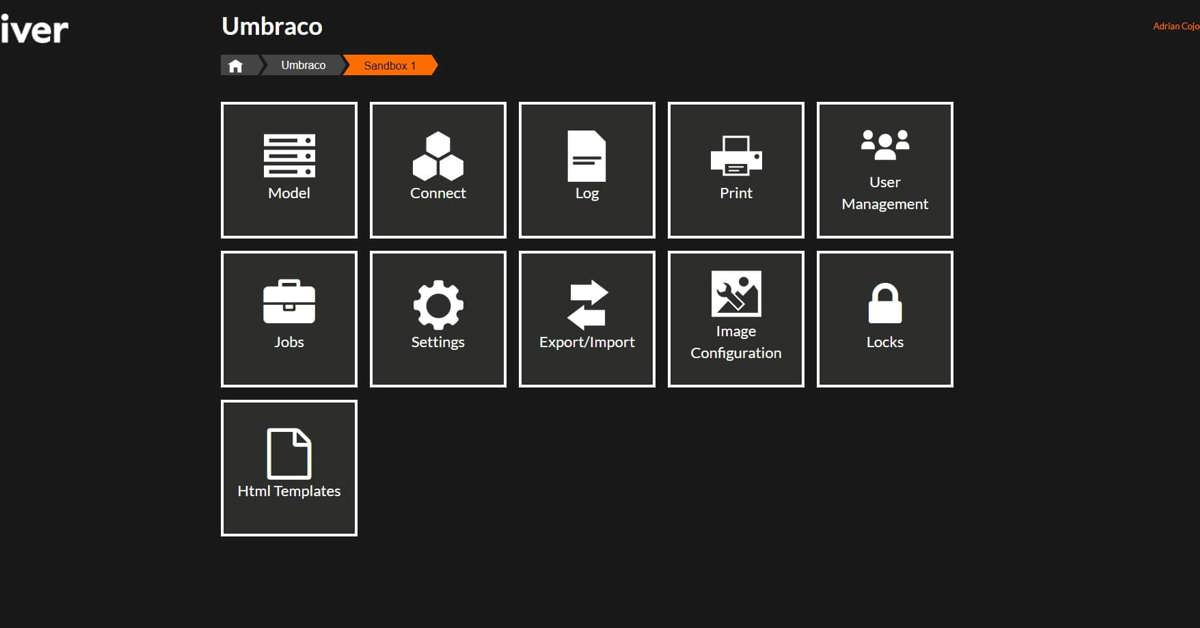 Integrating Umbraco CMS with inriver