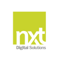 Green and white logo with lowercase “nx t” and text “Digital Solutions” beneath it