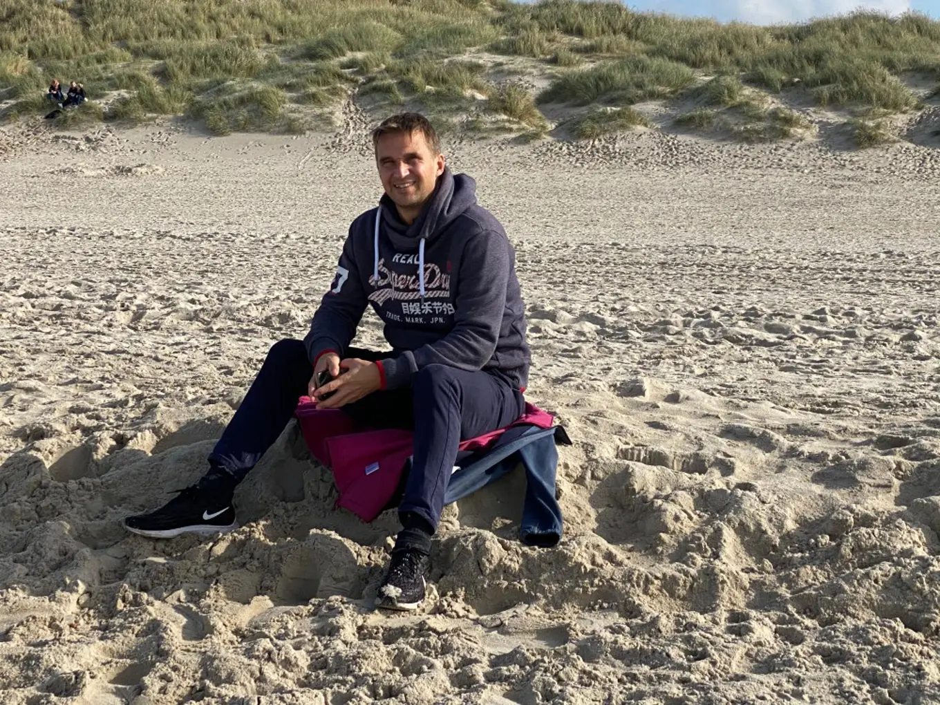 Christoffer Magnussen at Henne Strand, Denmark