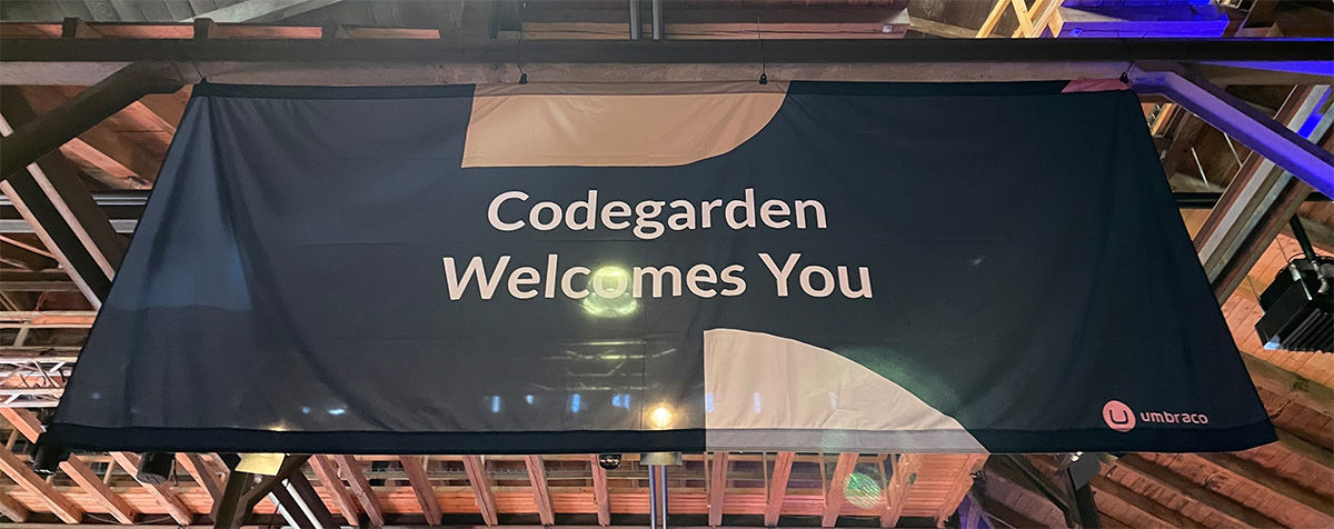 Welcome To Codegarden 2022 1200X476px