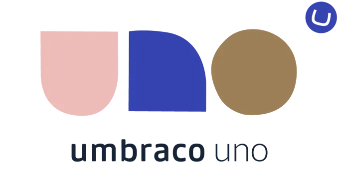 Umbraco Uno hero logo in color