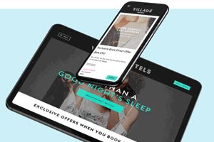 Equator agency on tablet and mobile